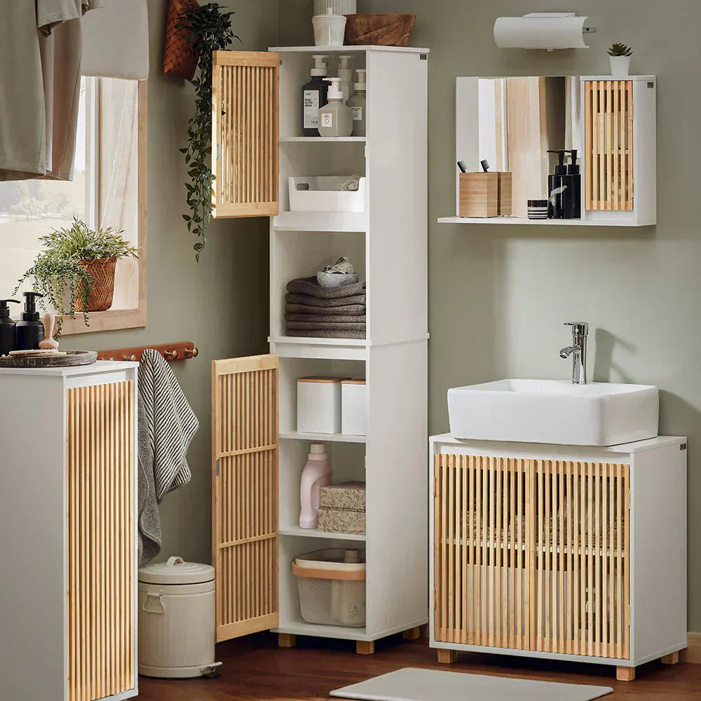 Badeværelsesskabe: Find den rette opbevaring til dit badeværelse