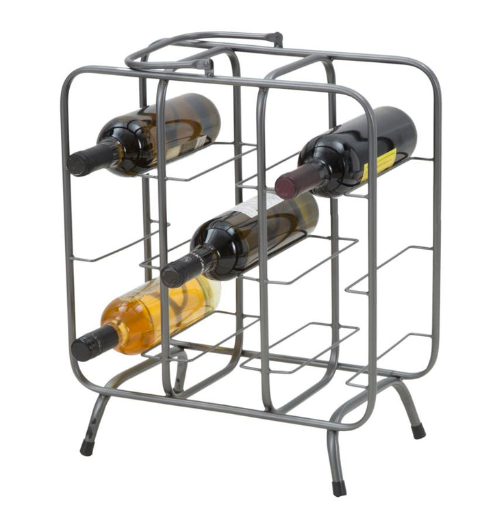 Industriel vinreol i metal – 40x23x47 cm