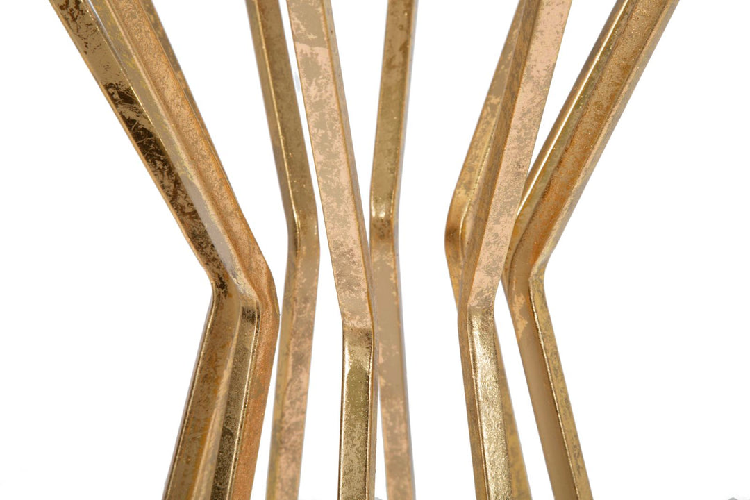 Glam sidebord i jern – 38x80 cm