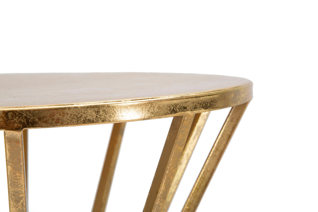 Glam sidebord i jern – 38x80 cm