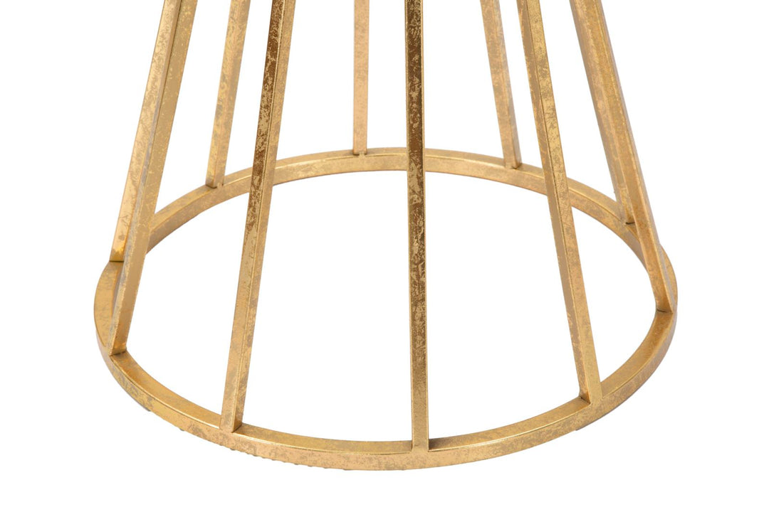 Glam sidebord i jern – 38x80 cm