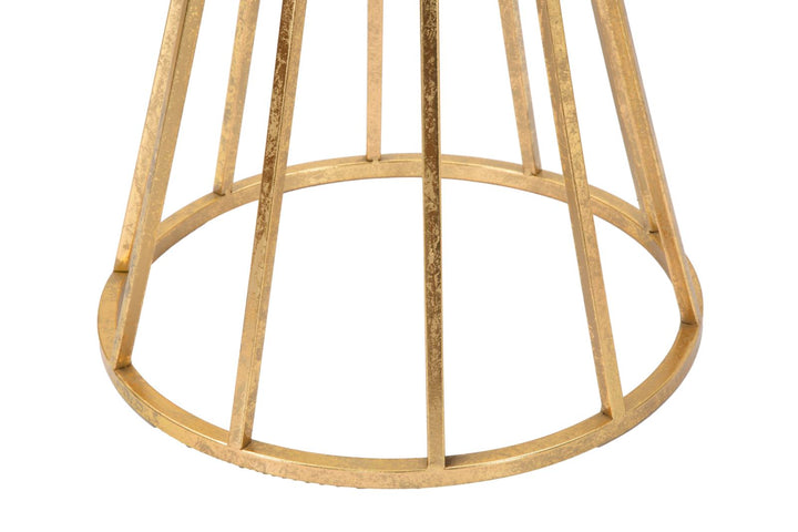 Glam sidebord i jern – 38x80 cm