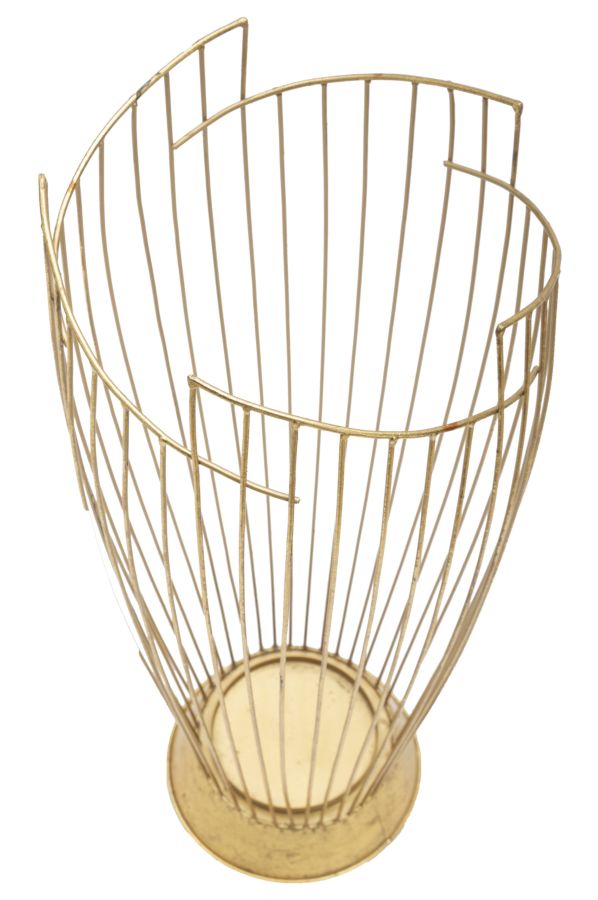 Glam paraplystativer i guldfarve, metal – 28x69 cm