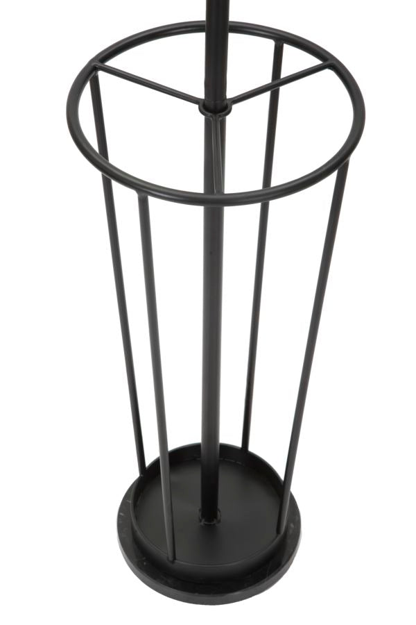 Glam paraplystativ i guldfarve af jern – 26x176 cm