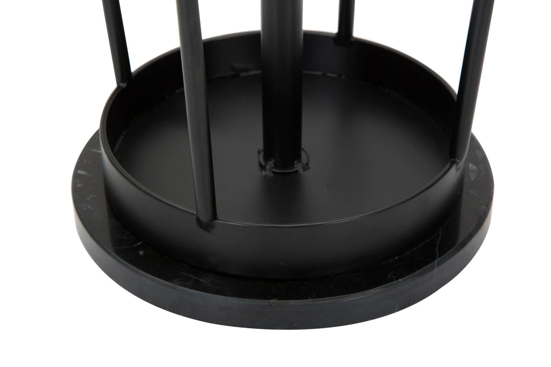 Glam paraplystativ i guldfarve af jern – 26x176 cm