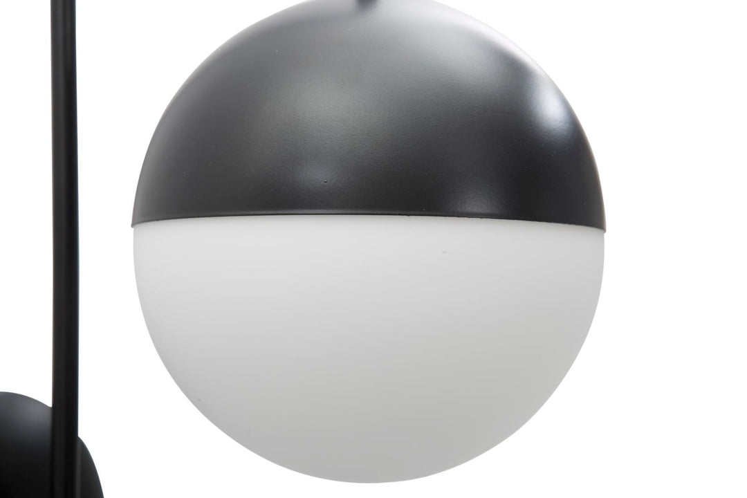 Glam lampe i jern og glas – 19x31x51 cm - væglamper