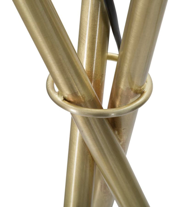 Glam lampe i jern og glas – 55x155 cm