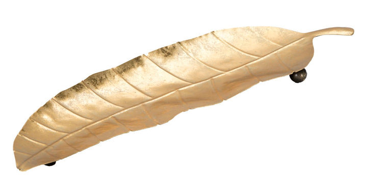 Glam bakke i guldfarve – 38x3x11 cm