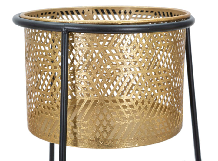 Glam vaser i guldfarve, metal – 37x76 27x51 cm