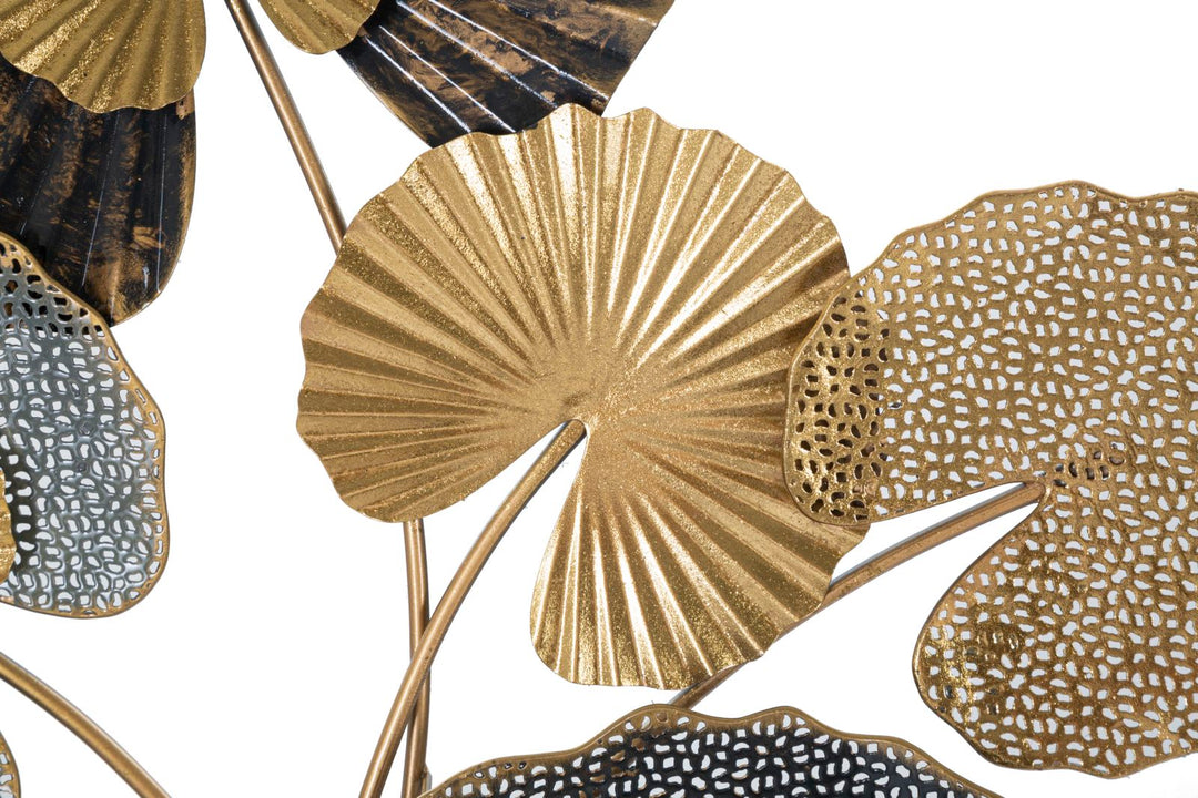 Glam vægpanel/dekoration i metal – 63x5x4 109x5 cm