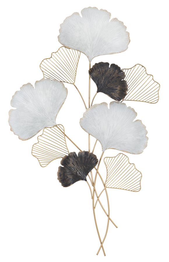 Glam vægpanel/dekoration i metal – 66x4x109 cm