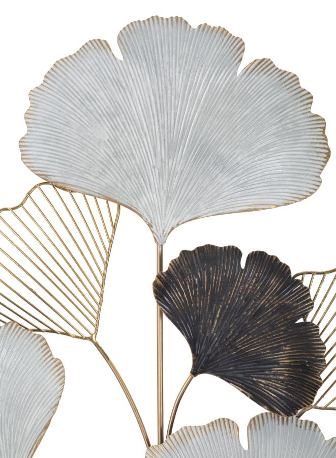 Glam vægpanel/dekoration i metal – 66x4x109 cm