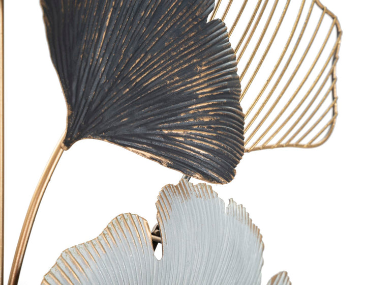 Glam vægpanel/dekoration i metal – 66x4x109 cm