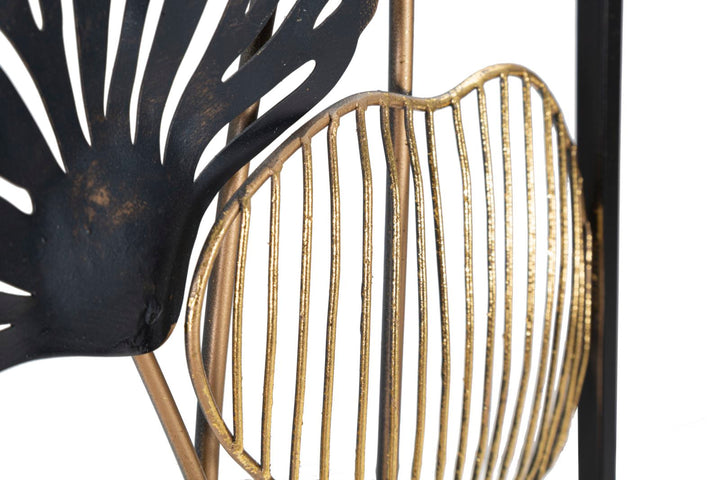 Glam vægpanel/dekoration i metal  – 31x3x5 cm