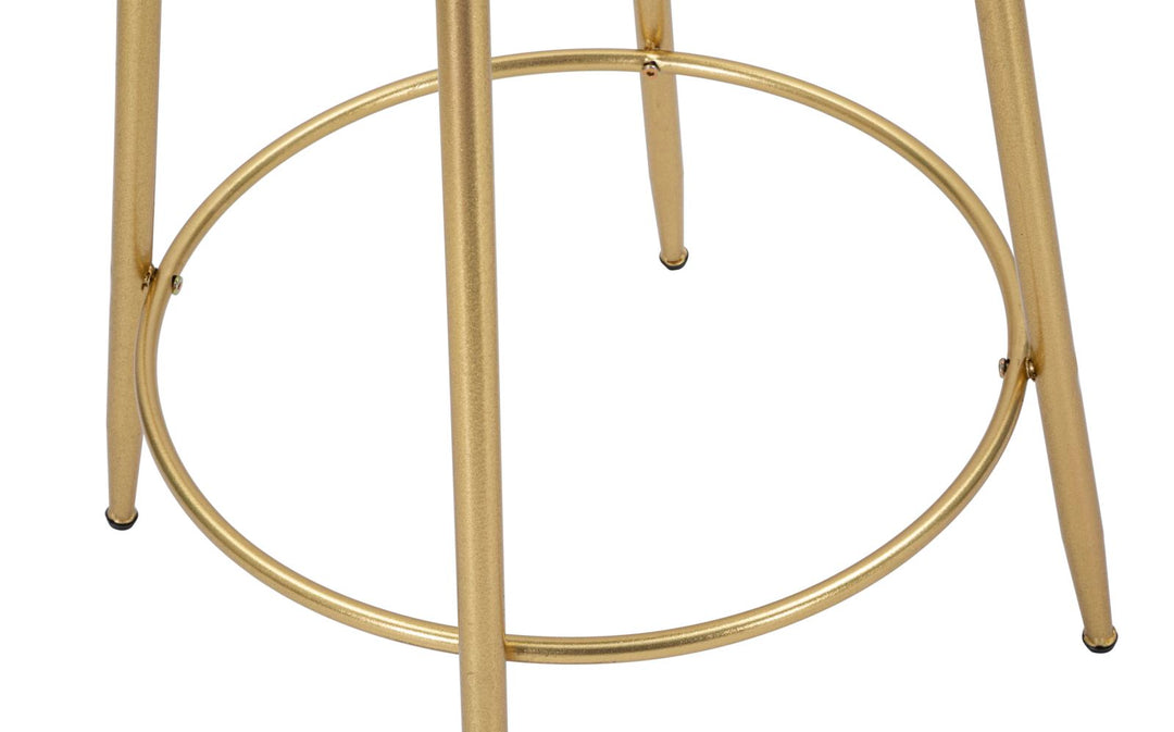 Glam barbord i jern og MDF – 60x105 cm