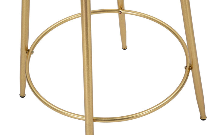 Glam barbord i jern og MDF – 60x105 cm