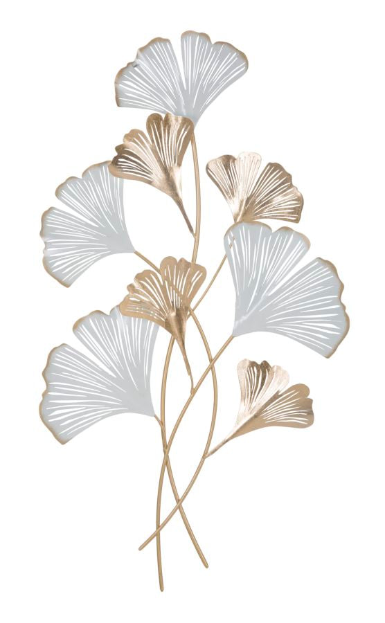 Glam vægpanel dekoration i metal – 58x5x104 cm