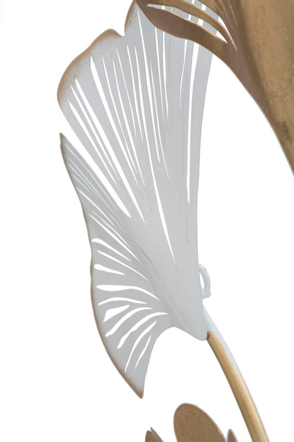 Glam vægpanel dekoration i metal – 58x5x104 cm