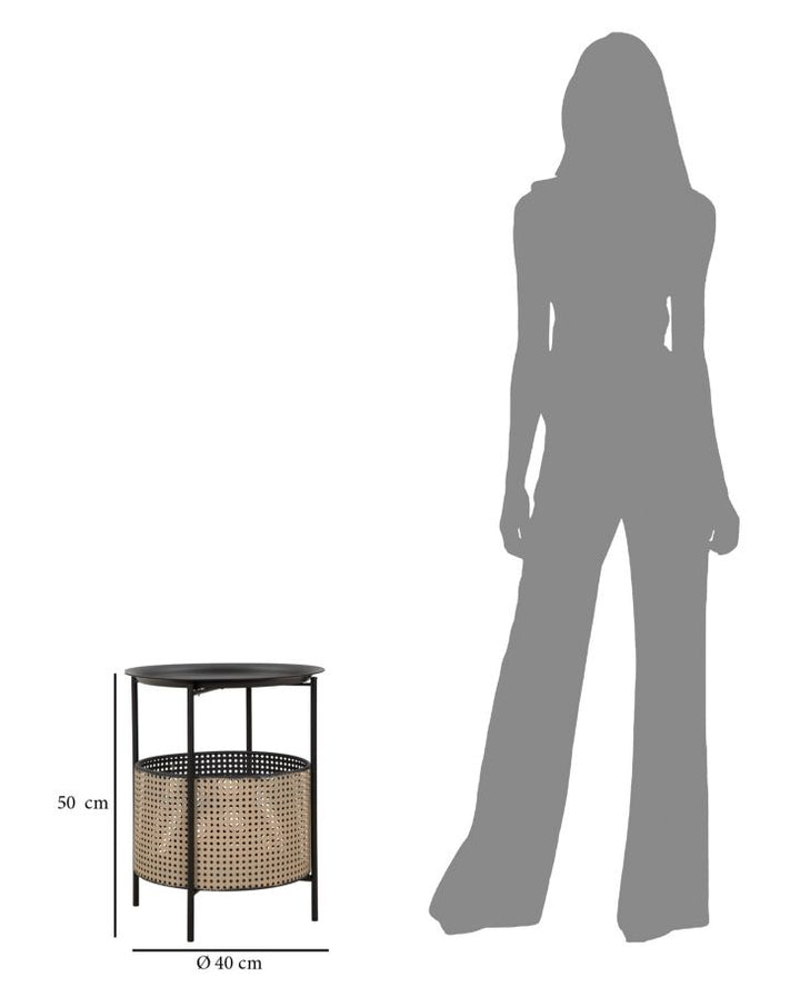 Boho chic bord, metal – 40x50 cm