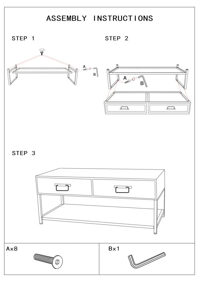 Boho chic tv-møbel, jern og mdf – 95x38x38 cm