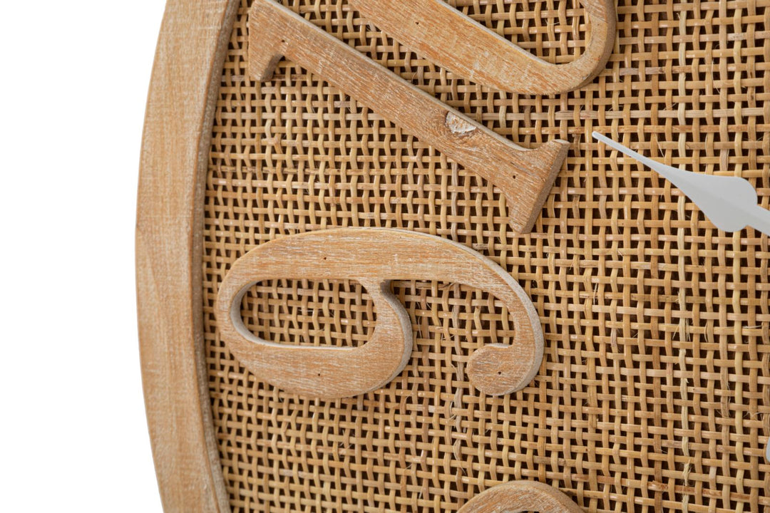 Boho chic ur, MDF og rattan  – 60x4x5 cm