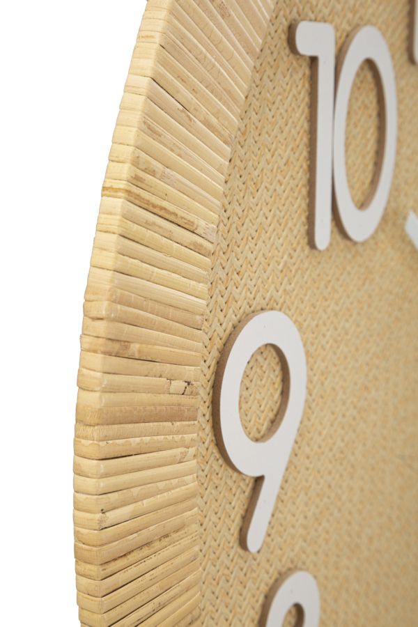 Boho chic ur, MDF og rattan – 60x4x5 cm