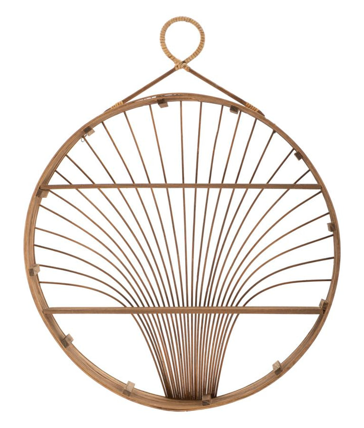Boho chic hylde i rattan – 60x5x10 og 5x76 cm