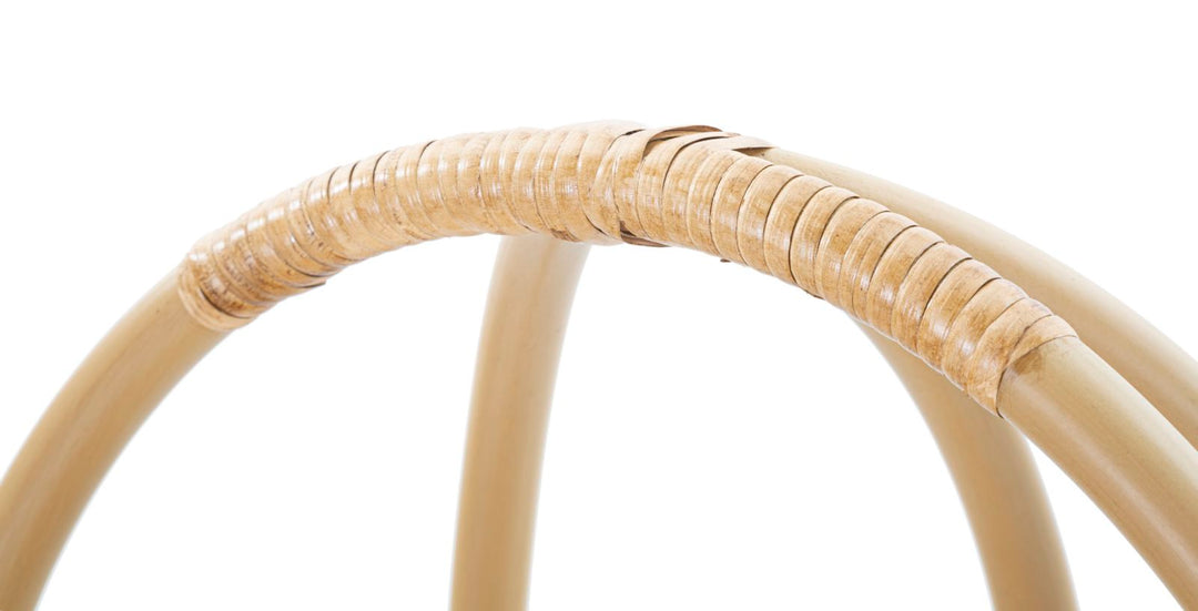 Boho chic reol, rattan – 40x38x150 cm