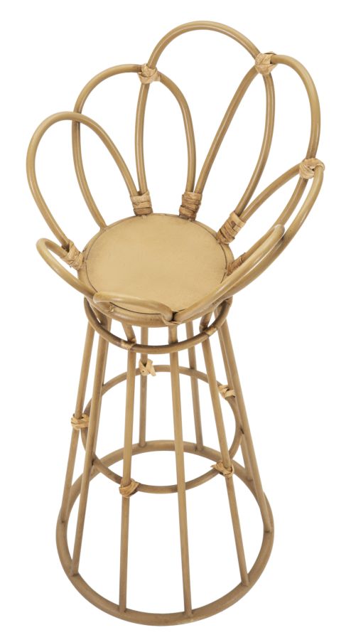 Boho chic vase i metal – 28x62 cm