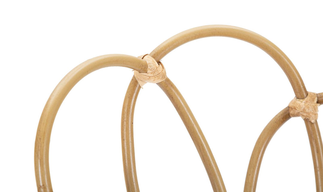 Boho chic vase i metal – 28x62 cm