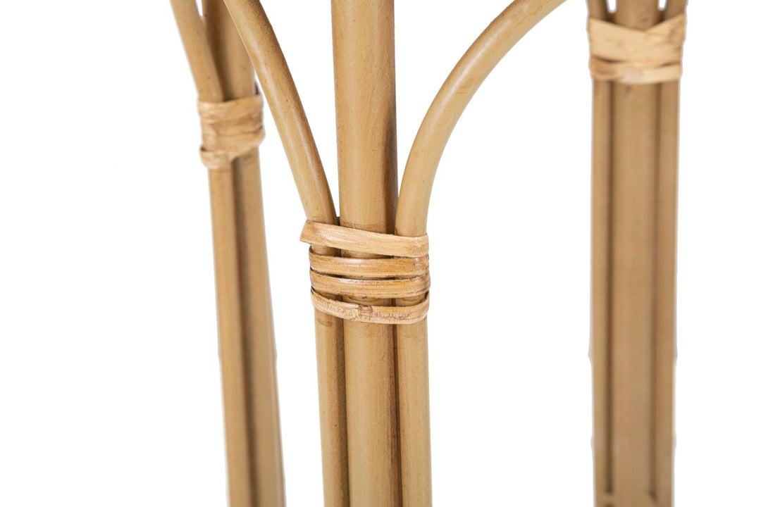 Boho chic vase i jern og plast – 30x76 cm