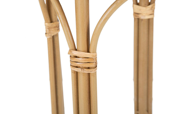 Boho chic vase i jern og plast – 30x76 cm