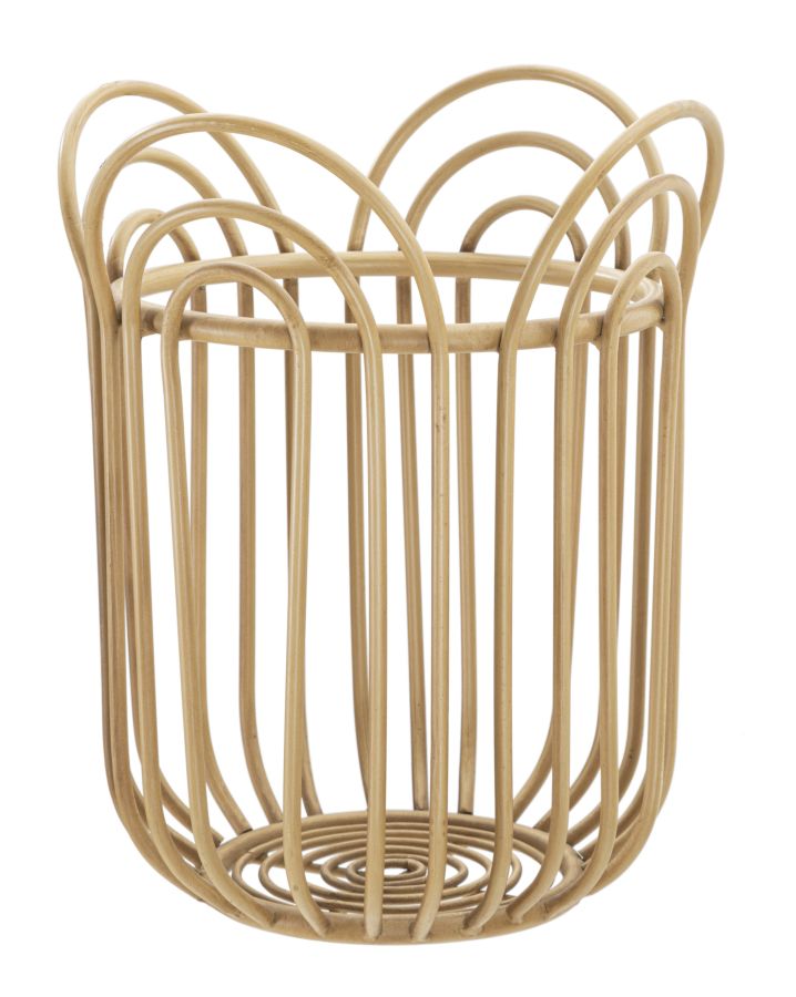 Boho chic vase i metal – 31x5x40 cm