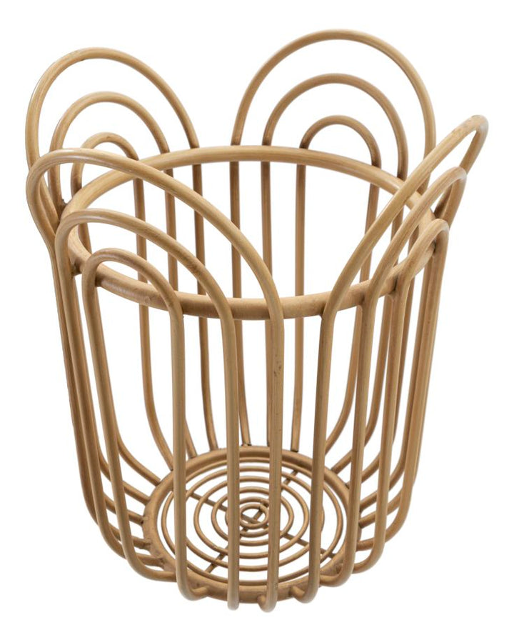 Boho chic vase i metal – 31x5x40 cm