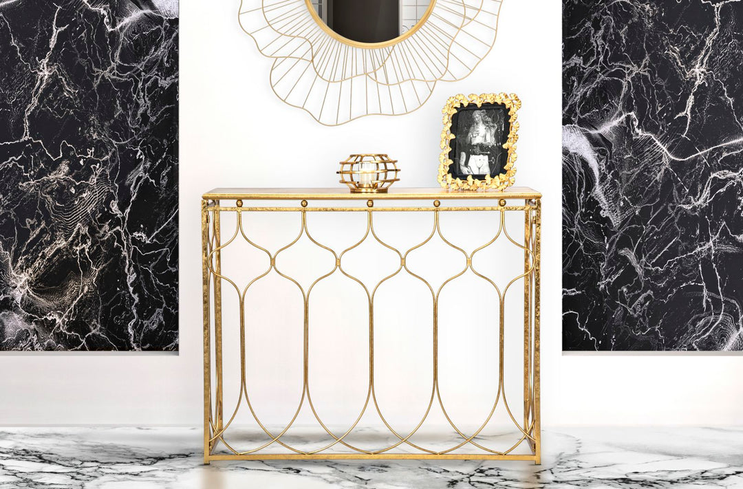 Glam konsolbord – 96x5x41 cm