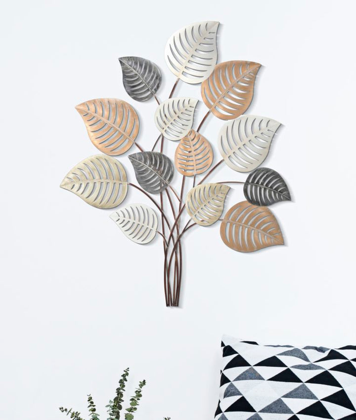 Glam vægpanel dekoration i metal  – 81x5x100 cm