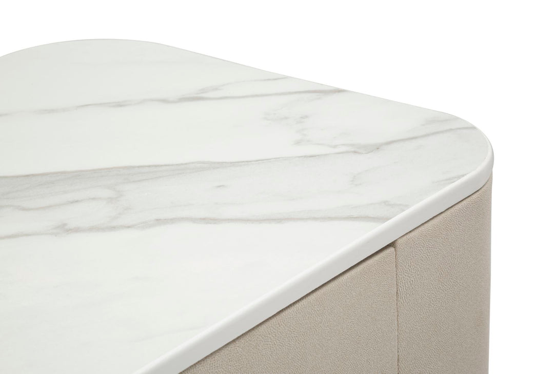 Glam konsolbord i guldfarve, fyrretræ, mdf og metal – 100x40x80 cm