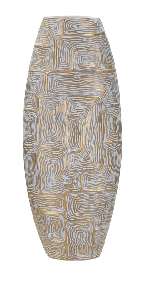 Moderne vase i polyresin – 24x11x5 59x5 cm