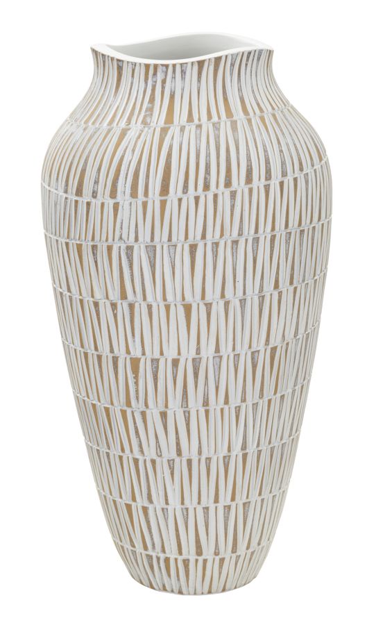 Moderne vase i polyresin – 22x44 cm