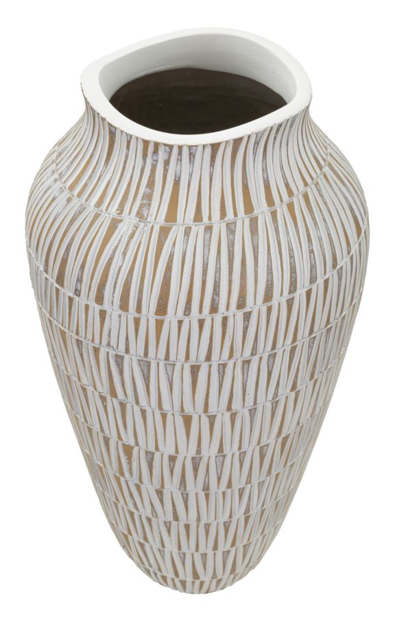 Moderne vase i polyresin – 22x44 cm