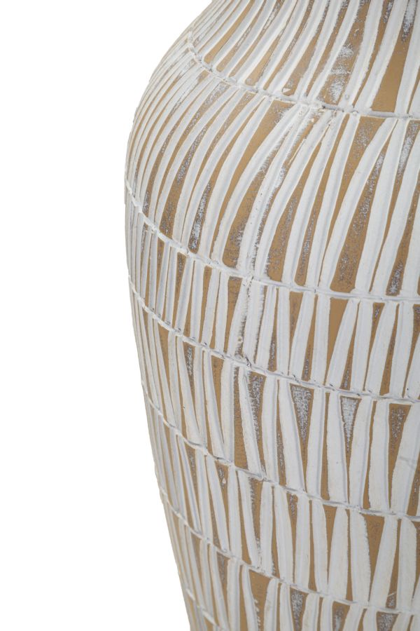 Moderne vase i polyresin – 22x44 cm