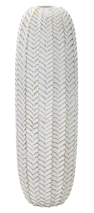 Moderne vase i polyresin – 20x67 cm