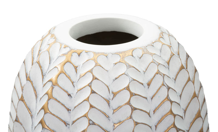 Moderne vase i polyresin – 20x67 cm