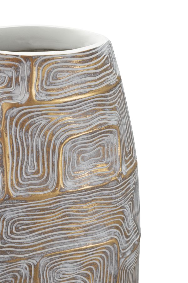 Moderne vase i polyresin – 24x11x5 59x5 cm