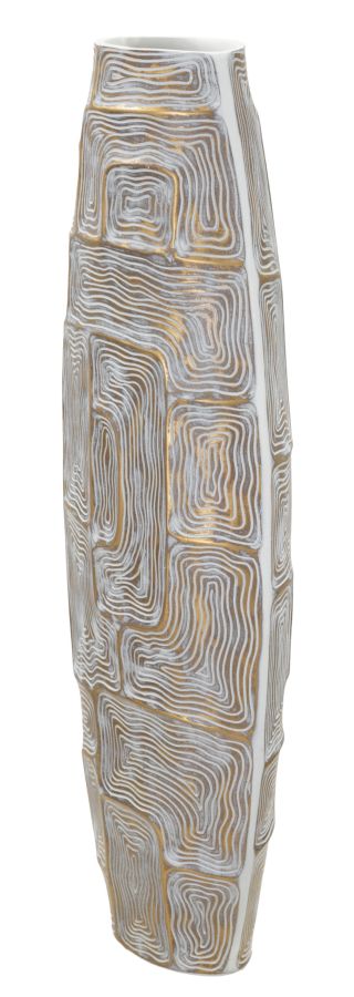 Moderne vase i polyresin – 24x11x5 59x5 cm