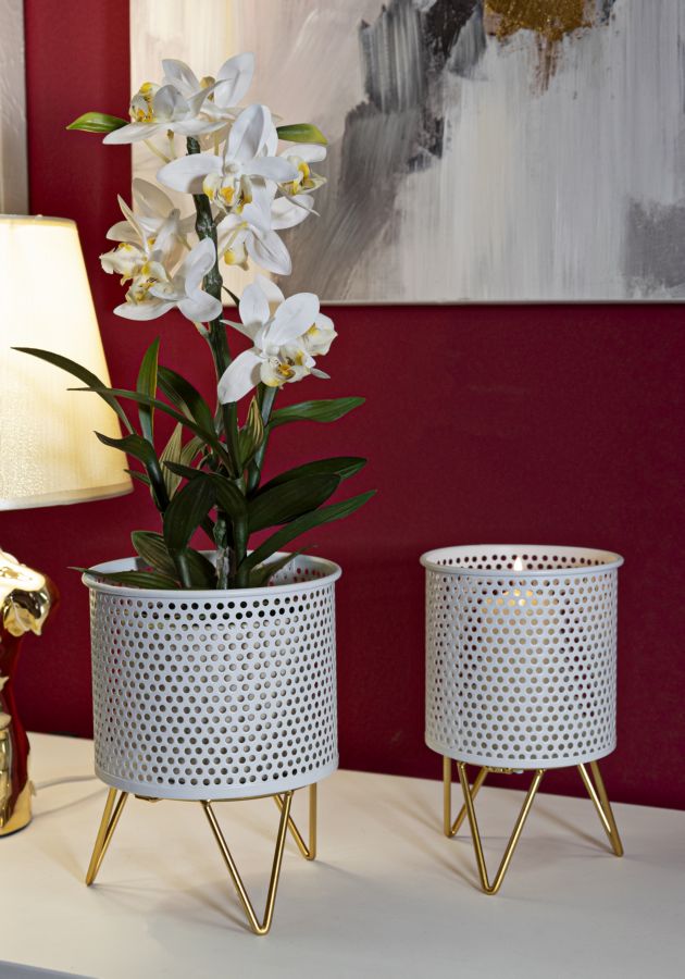 Glam vaser i metal – 16x20 13x20 cm