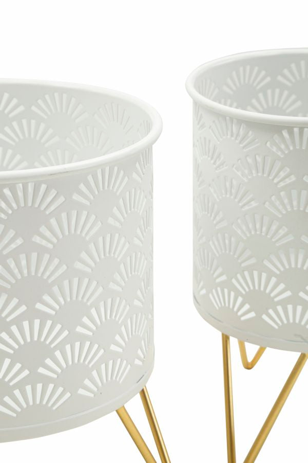 Glam vaser i metal – 16x20 13x20 cm