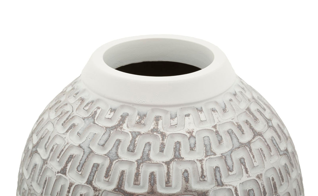 Moderne vase i polyresin – 21x43 cm