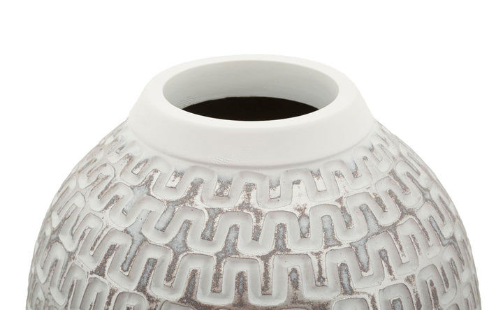 Moderne vase i polyresin – 21x43 cm