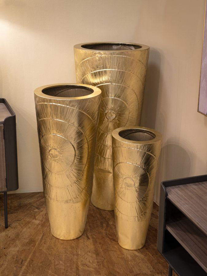 Glam vaser i jern – 50x8x114, 40x92x7, 29x8x70 cm